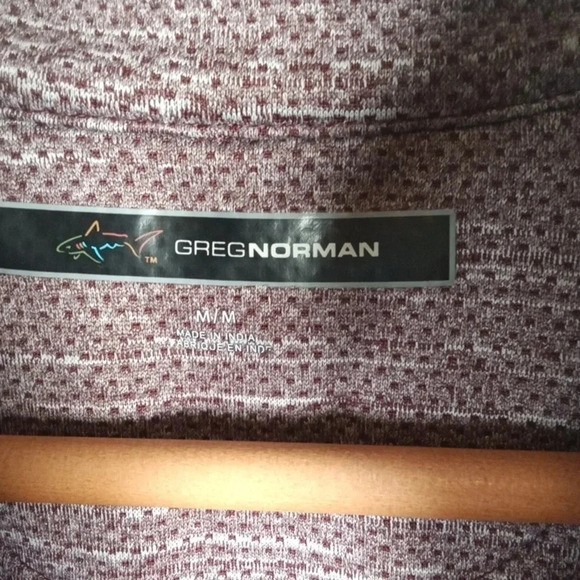 Greg Norman 1/4 zip pullover Golf jacket size Medium men - Picture 4 of 5